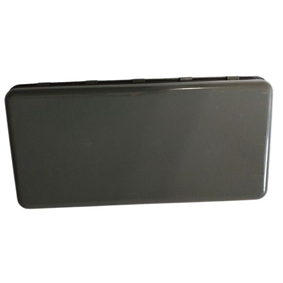 Vintage Lock Box Safe Steel Fire Resistant Security Advertising Promo Needs Lock - Picture 14 of 15